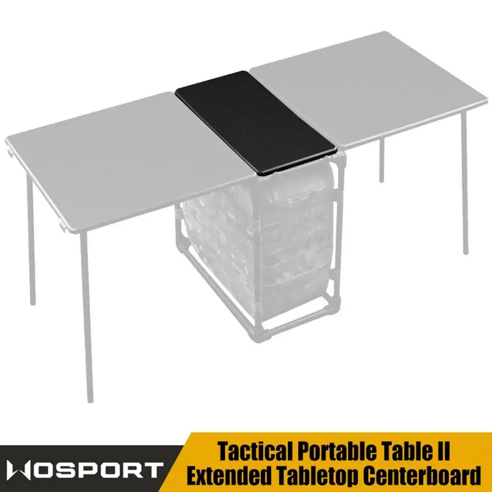 Portable Tactical Office Table Desktop Board Field Camping Hunting Lightweight Durable Computer Extended Desktop Middle Board