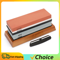 400/1000 3000/8000 Grit Premium Whetstone Cut Sharpening Stone Set SharpenerNon Slip Base Cutter Sharpener