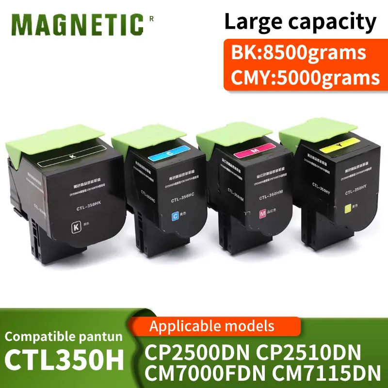 With Chip Compatible for Pantun CTL-350 CTL-350H Toner Cartridge CP2500 CP2510 CM7115 CM7000 CM7100 CTL-350H CTL350 Toner powde