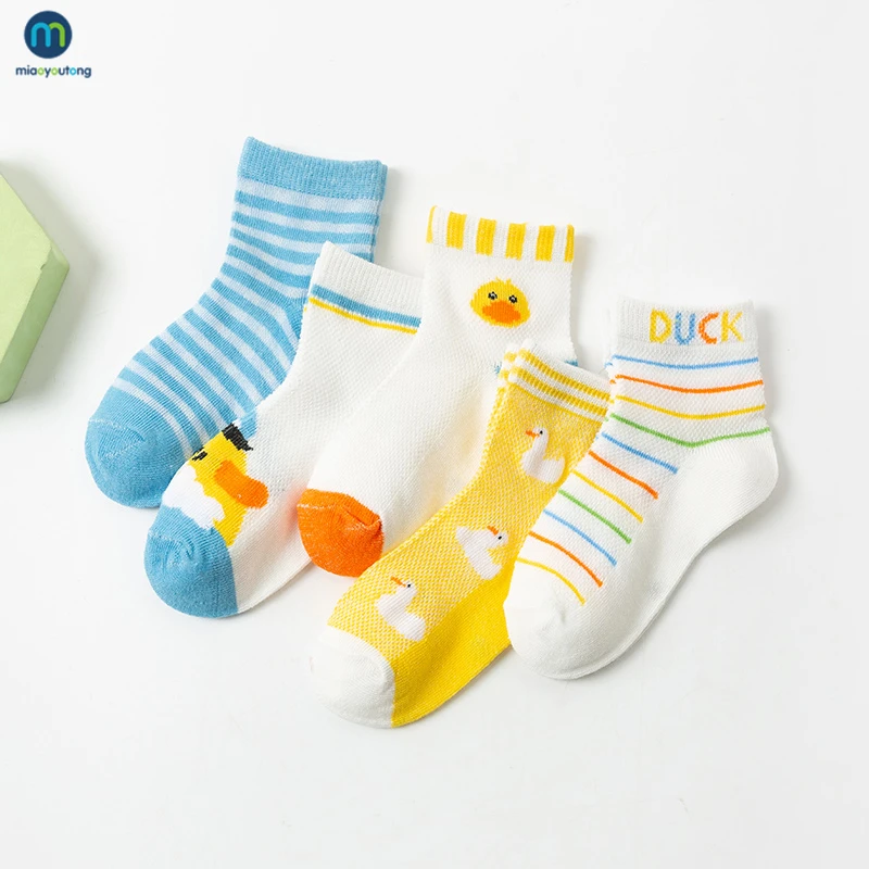 

5 Pair/Lot Baby Socks Summer Cotton Kids Socks Girls Mesh Cute Newborn Boy Toddler Children Socks Clothe Accessories Miaoyoutong