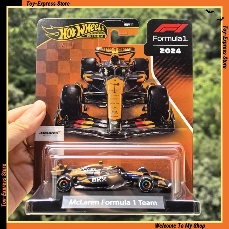hot-wheels-premium-f1-2025-collezione-di-formula-uno-hotwheels-1-64-modello-di-auto-mclaren-formula-1-squadra-da-collezione-ragazzi-bambini-giocattoli
