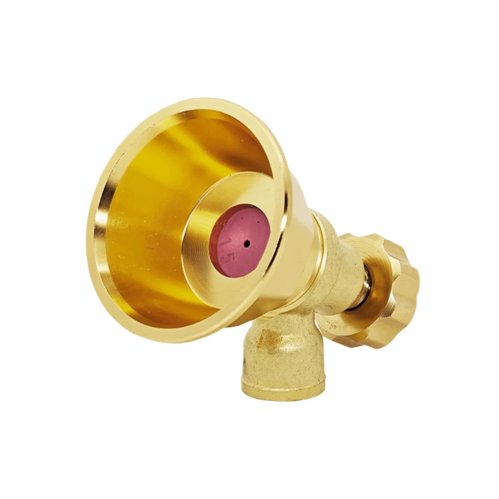 Adjustable Brass Atomizing Nozzle M14*1.5 Heavy Duty Mist Spray Nozzle High-Pressure Durable Irrigation Nozzle