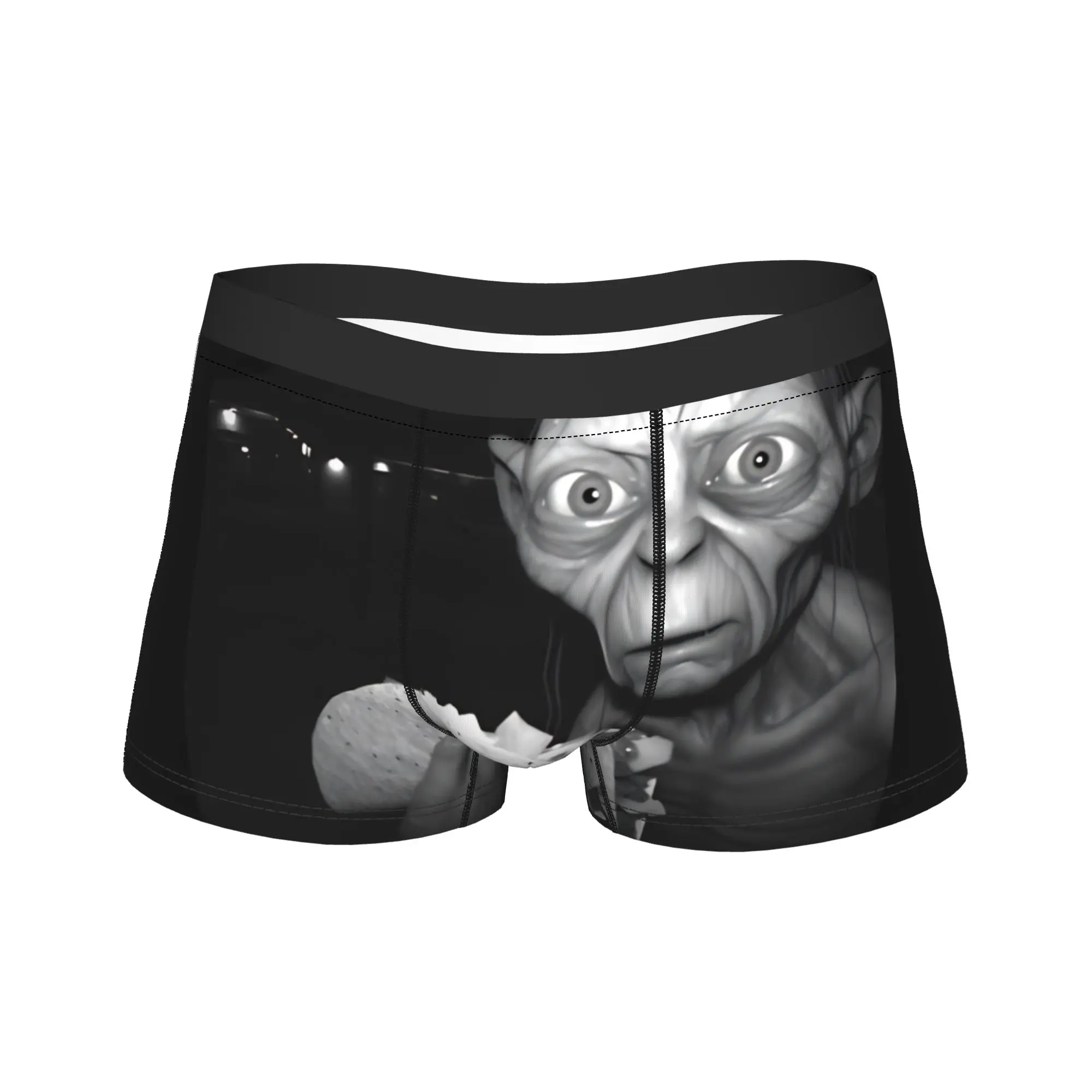 

Man's Gollum Funny Meme Boxers Briefs,Ultra Soft Underwear Shorts Boxer Briefs