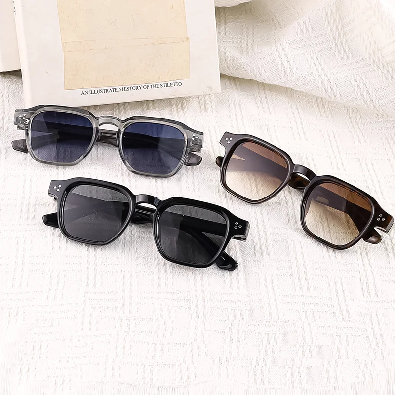 1/2/3 Pcs Großhandel Neue Mode Sonnenbrillen Männer Klassische Quadratische Sonnenbrille Party Im Freien Urlaub Reise Brillen – Detail 3