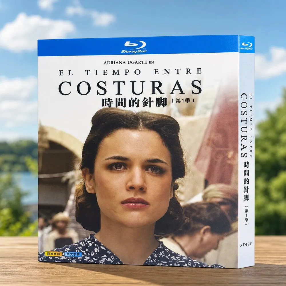 Blu-ray Ultra HD Spanish TV Series The Time in Between Season 1 BD Disc Box Set with Traditional Chinese Subtitles