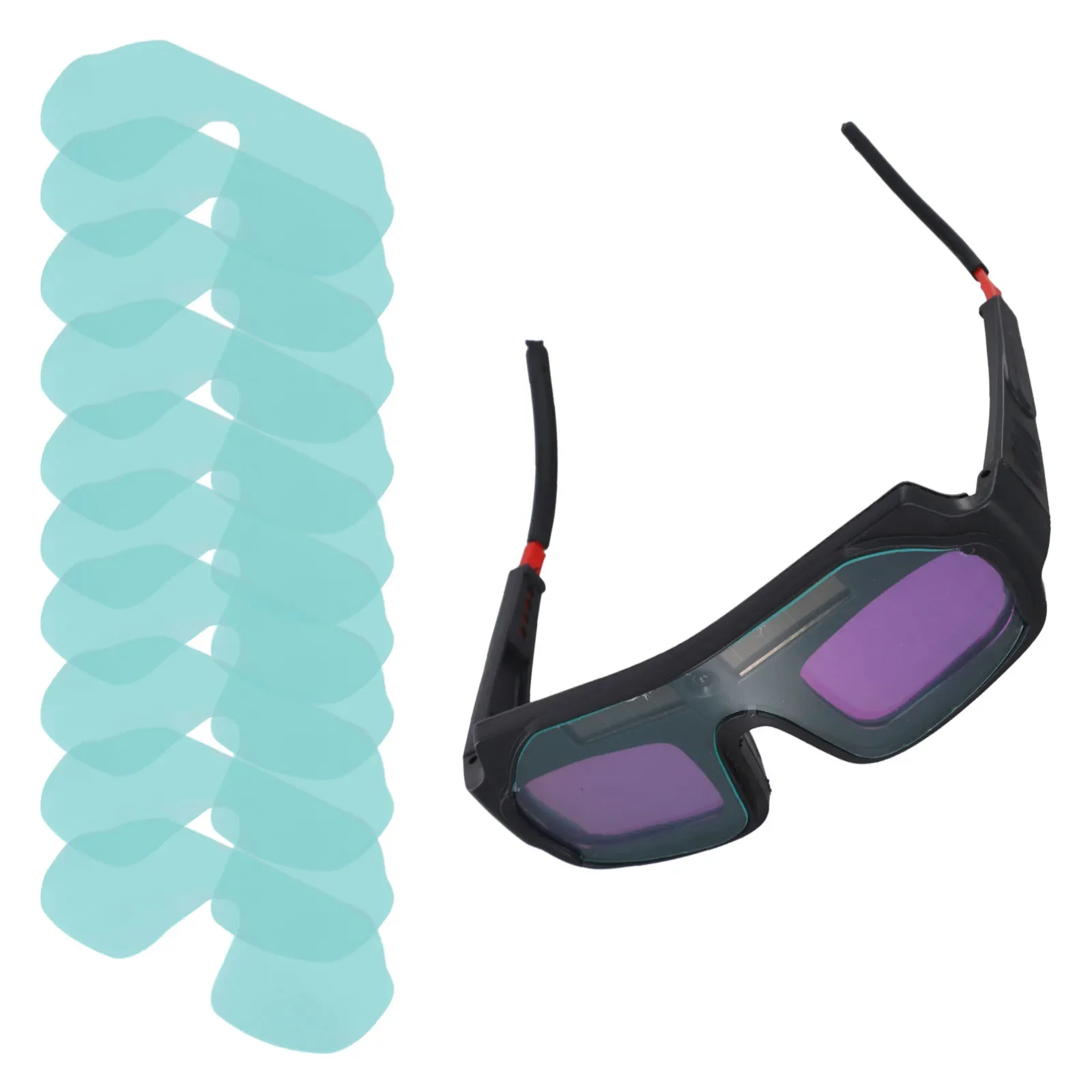 

Welder Glass Strap Welding Gog Gles Brand New Comfortable Eyes Auto Darkening Helmet Welder For Electric Shielded Replacement