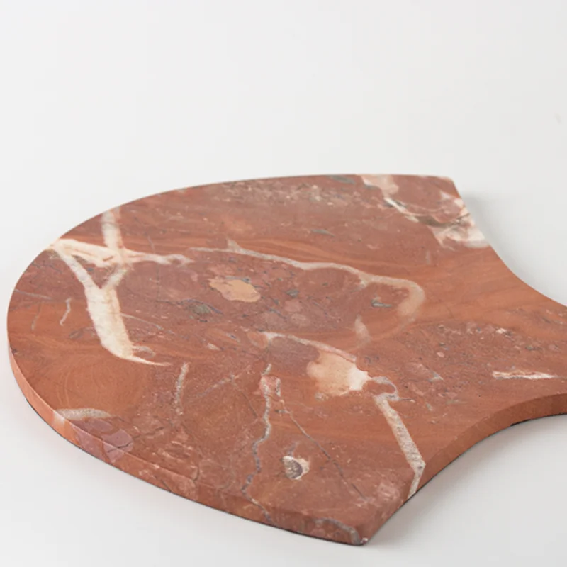 Home Decor Serving Tray Fruit Tray with Artificial Marble Cutting Board Elegant Room Decorative Objects Made From Acrylic