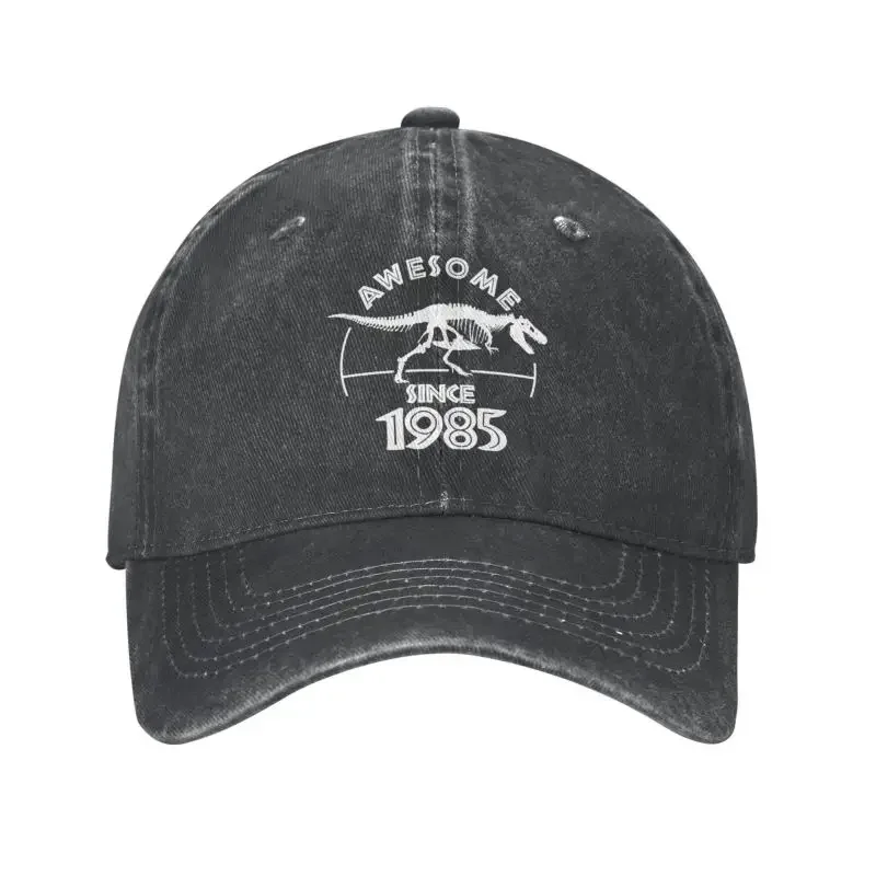 

Персонализированный хлопок Awesome Since Born In 1985, подарки на день рождения, бейсболка в стиле хип-хоп, мужская и женская регулируемая шляпа для папы, весенняя кепка