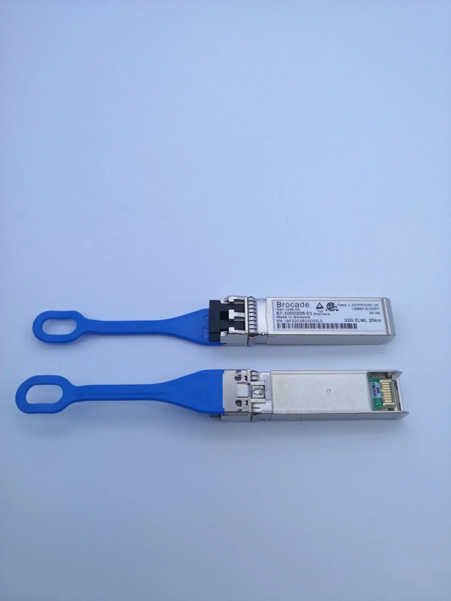 Single Mode 32G 25KM SFP Optical Fiber Brocade 57-1000335-01 XBR-000278 32GE LW 25KM 32GB Transceiver