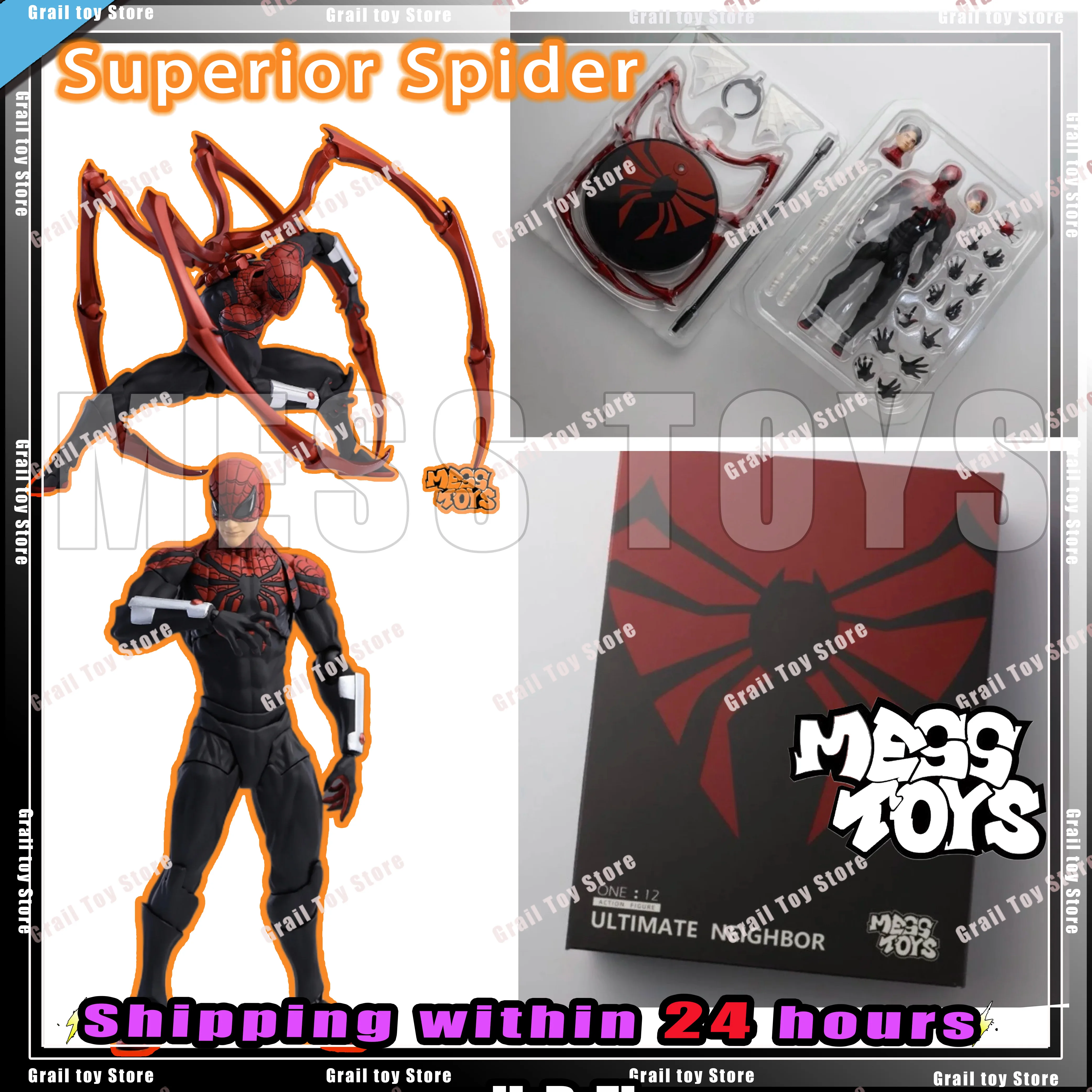 

Новые популярные игрушки-пусеты, улучшенный Человек-паук, доктор, осьминог, меситаи, Питер Паркер, Человек-паук, сосед, аниме, экшн-фигурка, подарочные игрушки