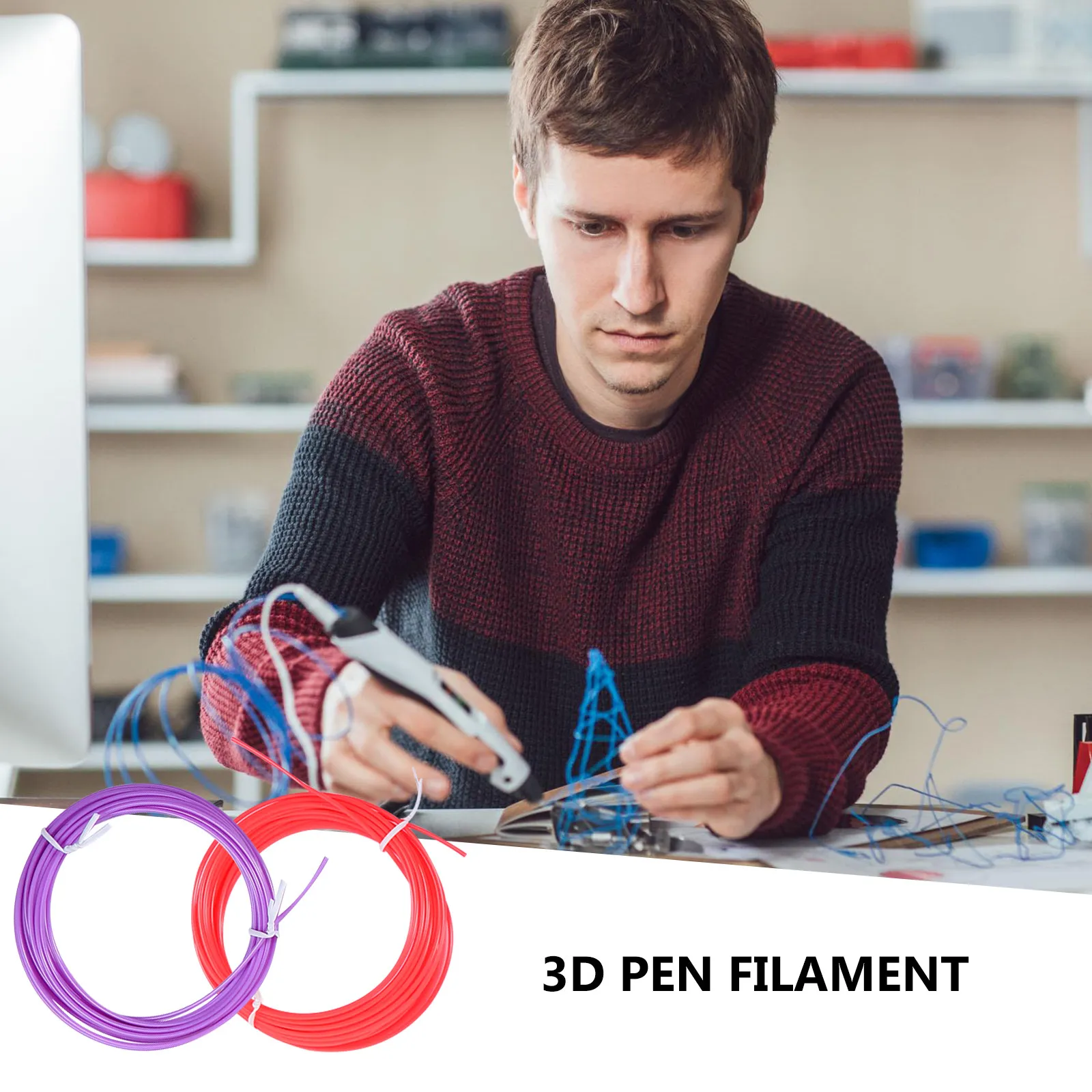

30pcs 30 Colors 5M Pla 3D Printing Filament For 3D Pen Printer Refills High Compatibility Smooth Finish Zero Bubbles Minimal