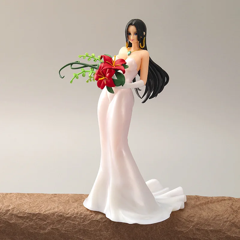 

23.5cm pirate king hand-operated anime animation cartoon hand holding flower empress doll toy tide play accessories wholesale