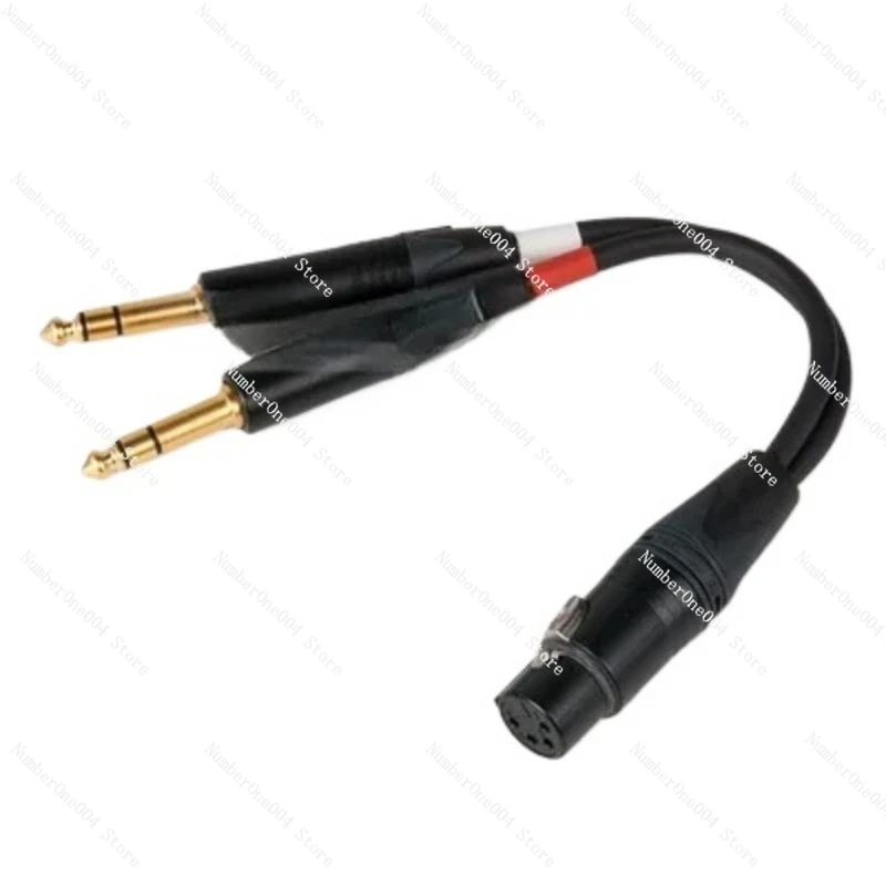 

For Dual 6.35mm To Four-core XLR Balance Adapter Cable TEAC UD-503 Upgrade Cable