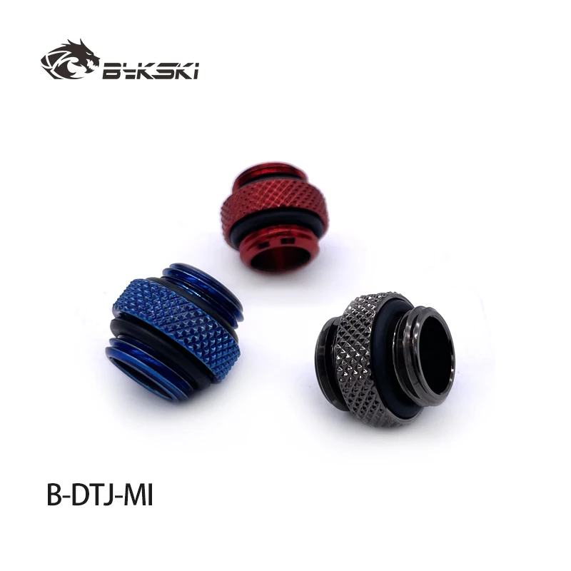 

BYKSKI B-DTSO-S G1/4" Male To Male 360 Degree Rotary Connectors / Extender Fitting Computer Accessories M To M Brass Fittings