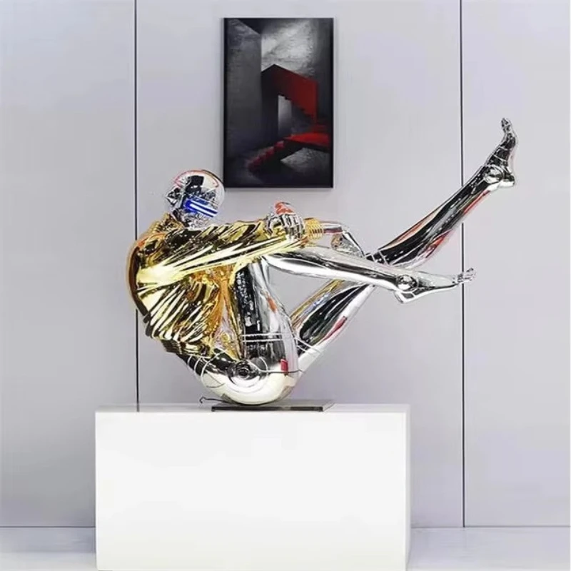 Abstract art model luxury floor lamp human body floor lamp sculpture floor lamp interior