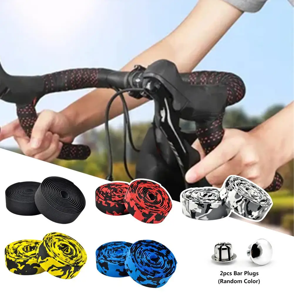 New Road Bicycle Handlebar Tape Non-Slip Shock Absorbing Belt Ultralight Wear-Resistant Cycling Strap Road Bike Accessories - Image 2