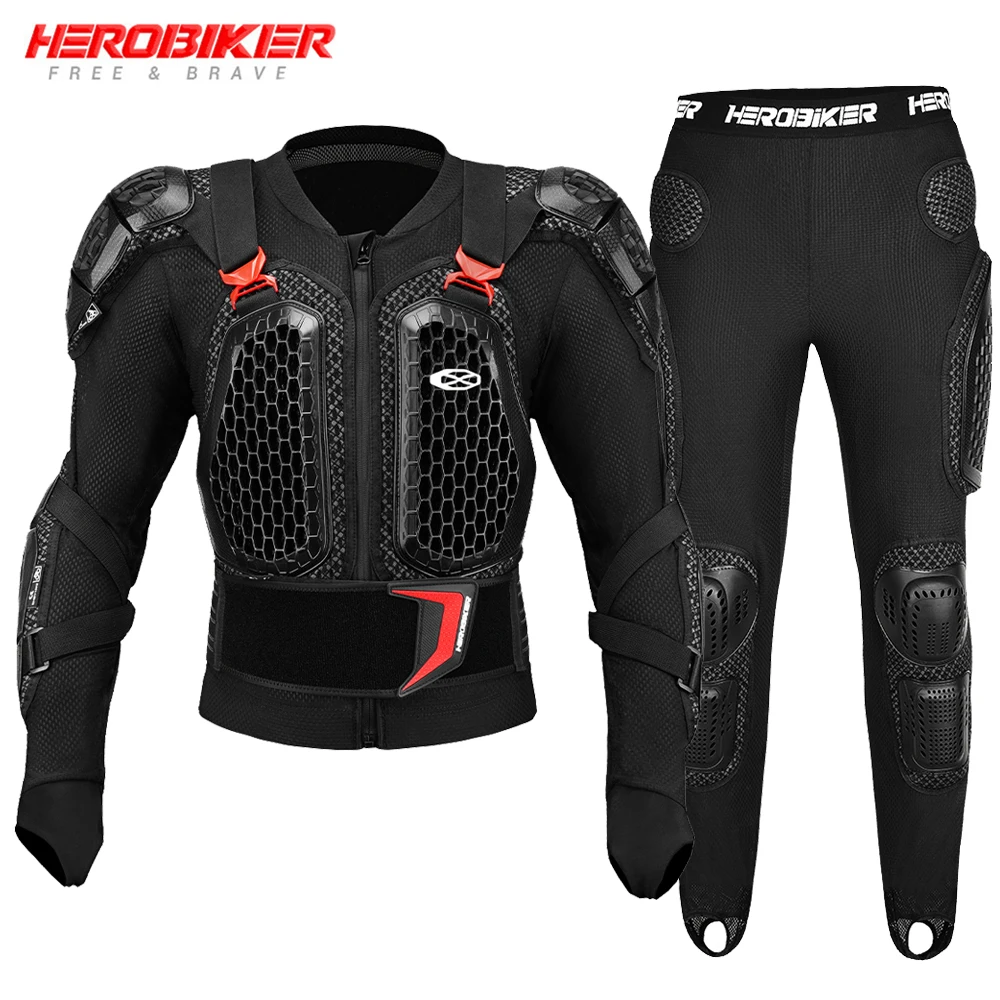 

Мотоциклетная броня для мужчин, защита от падения, защита от столкновений, дышащая броня, одежда, бронежилет, брюки, внедорожная мотоциклетная гоночная броня