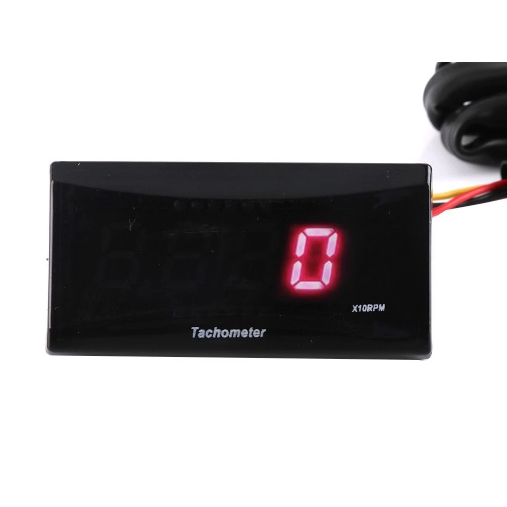 

Universal ultra-thin tachometer for motorcycle modification instruments