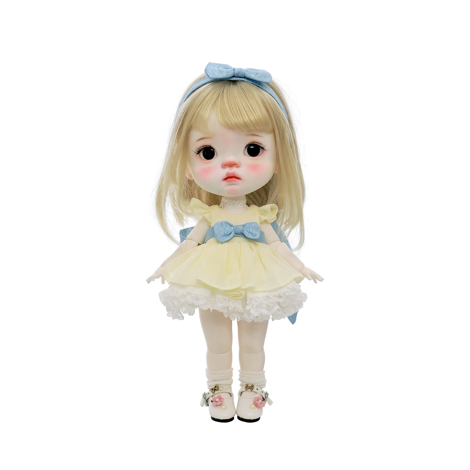 Yuanbao Eine 1/6 Bjd Puppe Süße Kleine Baby Gesichter Großen Kopf Spielzeug Hohe Qualität Vollen Satz ShugaFairy Bjd Action Figur Sammlung