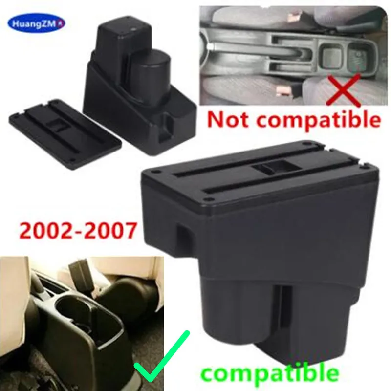 Car Armrest Storage Box For Honda Jazz Armrest Box For Honda Fit Jazz 1 2002 2003 2004 2005 2006 2007 Dedicated Car Accessories