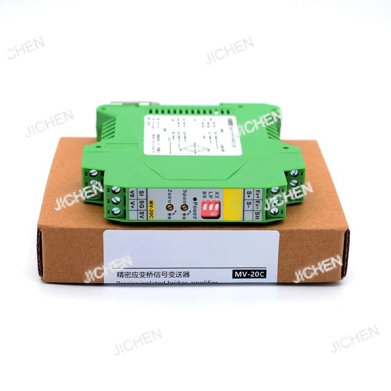 

Precision Weighing Transmitter Strain Bridge Force Measurement Pressure and Tension Millivolt (mV) Signal Amplifier MV-20C