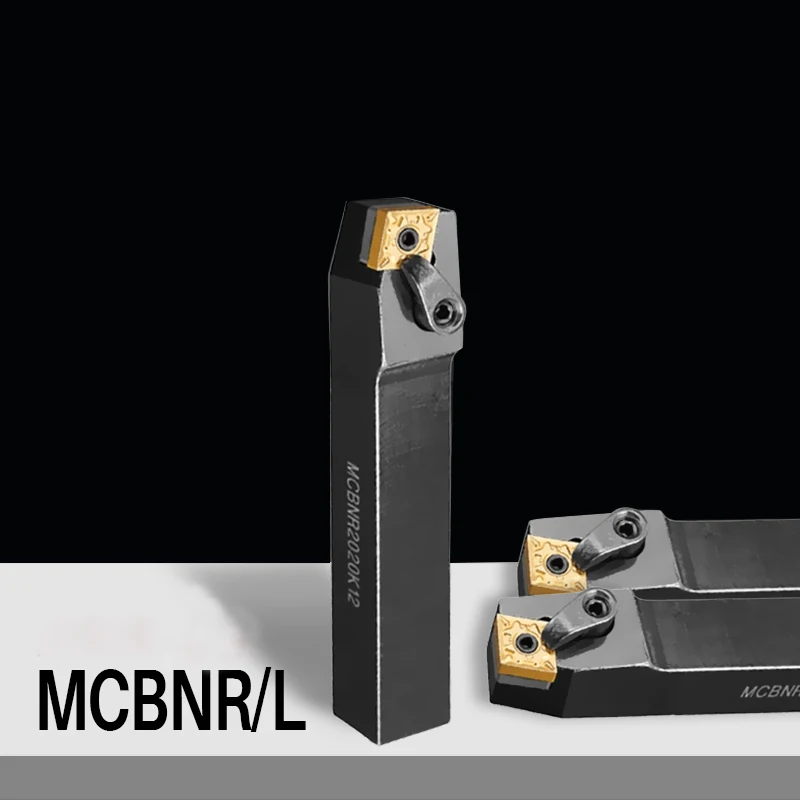 

1PCS MCBNR1616H12 MCBNR2020K12 MCBNR2525M12 MCBNL2525M12 MCBNR3232P12 MCBNL CNC Lathe Cutting External Turning Tool Holder