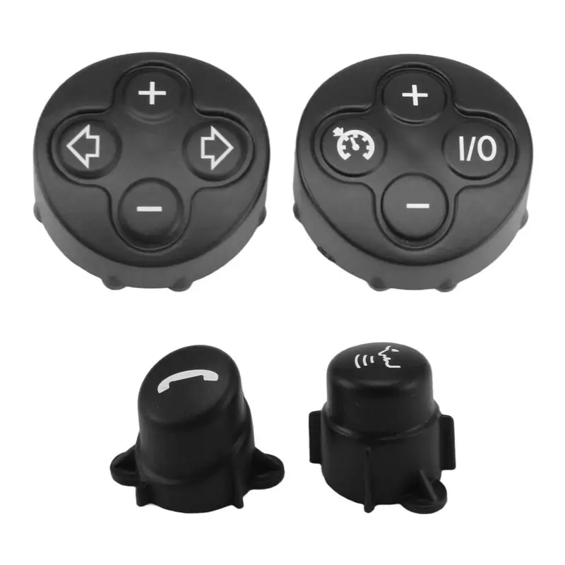 AB96-Car Steering Wheel Push Button Cruise Control Switch Cover Push Button For MINI Cooper R55 R56 R57 R58 R59 R60
