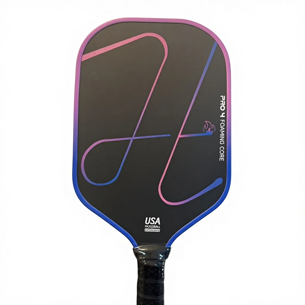

Carbon Fiber Pickleball Paddle MPP Foam Core Durable for Entertainment