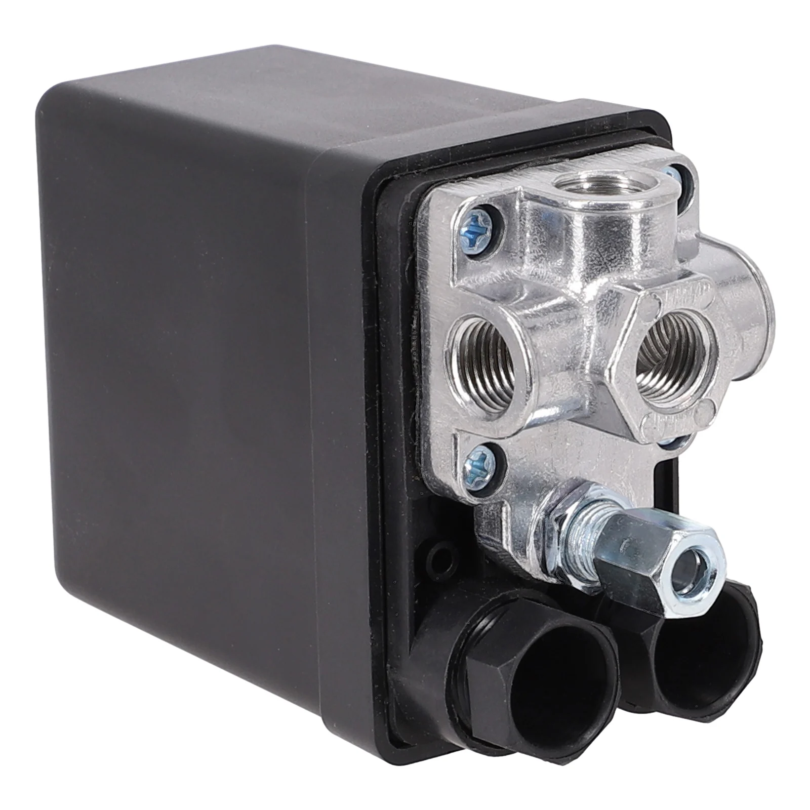 Air Compressor Pressure Switch 90-120PSI 4 Port Control Valve Replacement Parts 240V 16A Air Compressor Tool Accessories