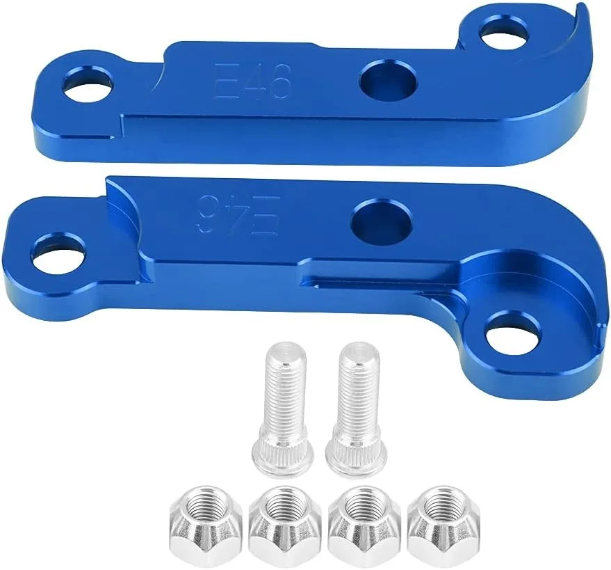 E46 Drift, E46 Angle Kit, E46 Steering Angle Kit, Suspension System Modification, Aluminium Power Tuning Drift Lock Adapter Kit