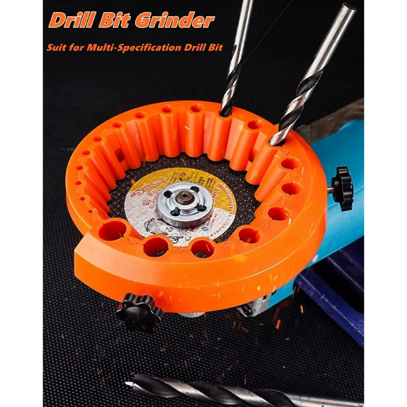 2-13mm Drill Bit Sharpener Grinder Multi-specification Power Drill Bit Grinding Portable Drill Power Abrasive Tools for Grinding