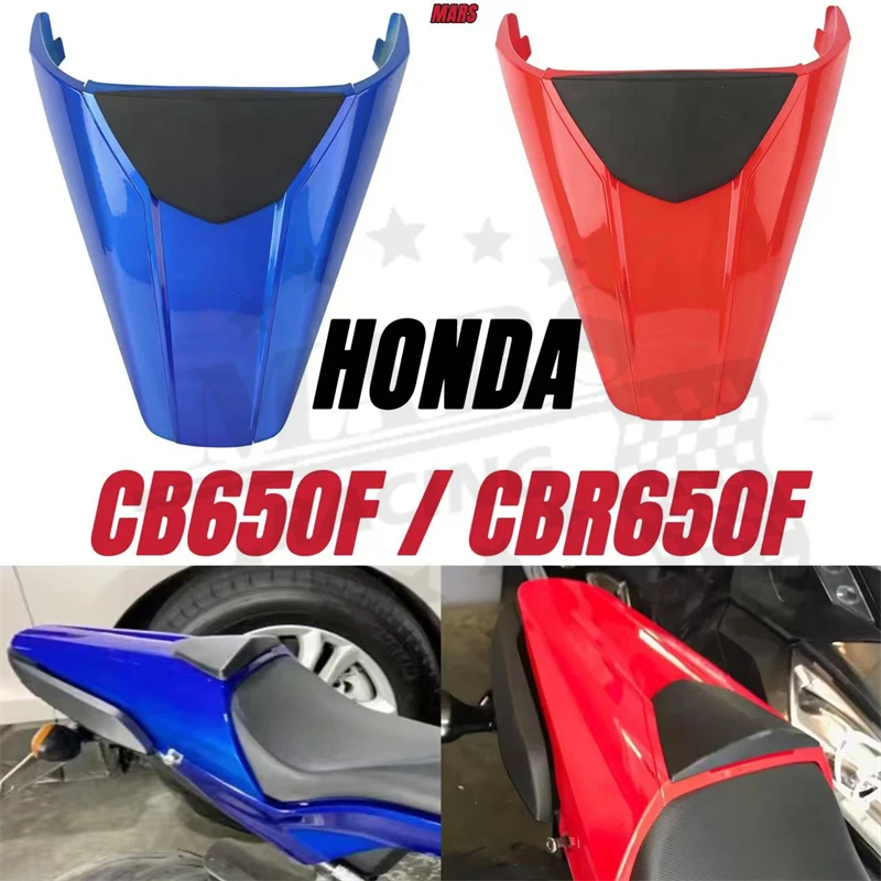 

For HONDA CBR650F 2015 2016 2017-2020 Motorcycle Fender Rear Seat Cover Tail Section Fairing Cowl Rear seat mudguard Rubber Pad
