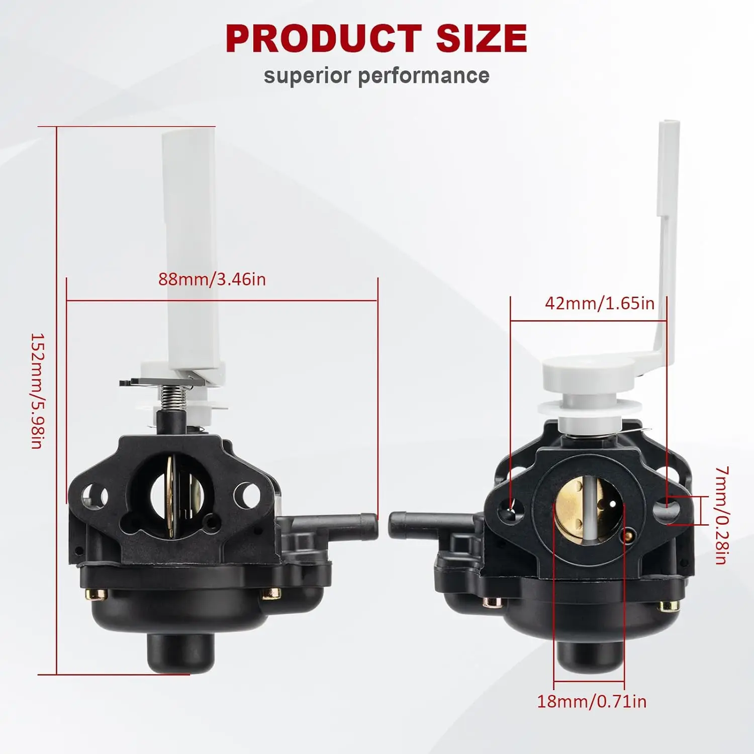 107-4607 Carburetor for Lawn Boy Duraforce 10247 10250 10324 10323 Lawnmower