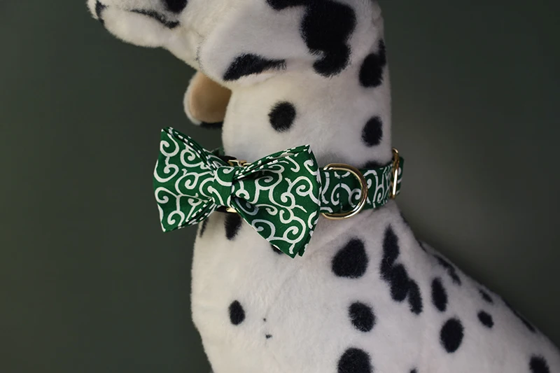 Kostenlose Gravur: Hundehalsband mit Schleife für Labrador und Bullterrier, Verstellbare Schnalle, Zubehör in Drei Farben – Detail 9