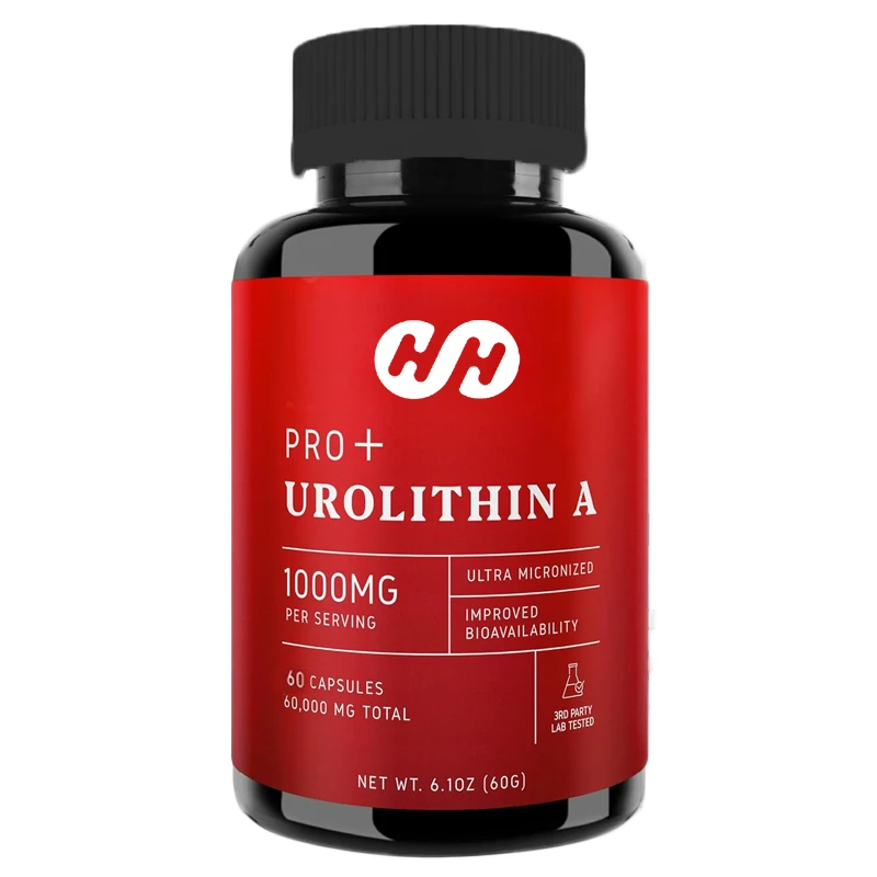 Urolithin A Capsules -1000 Mg, 60 Capsules for Advanced Cellular Health and Vitality, Healthy Aging, 60000 Mg Ultrafine Powder