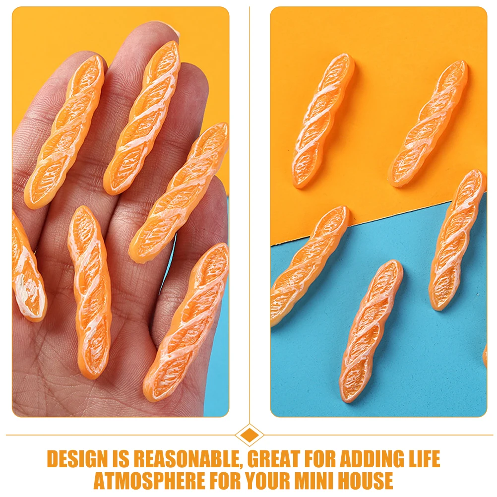 

Imitation Baguette Mini Bread Model Dollhouse Bakery Miniature Loaf Accessories