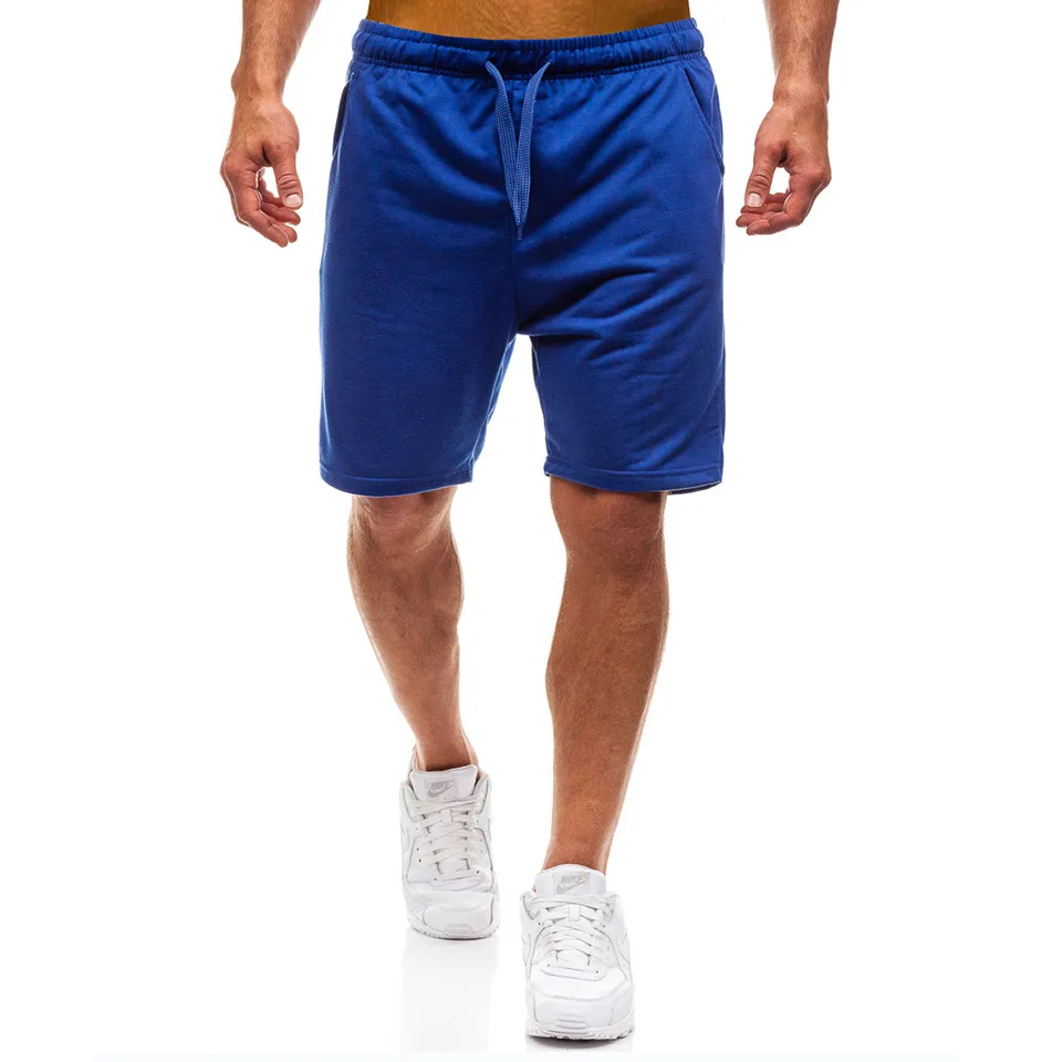 

2024 New Summer Running Shorts for Men Casual Jogging Sport Short Pants Solid Color Drawstring Loose Dry Gym Sports Shorts ﻿