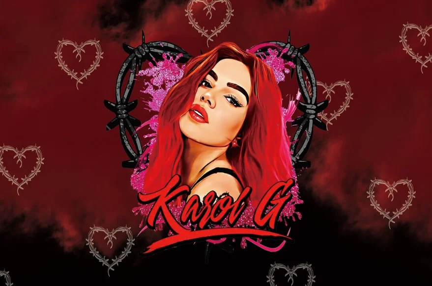 Latina Party Bichota Karol G Backdrop Photography Custom Birthday Background Vinyl Photo Banner Background Photography