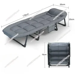 Lunch break folding bed, office single recliner, simple portable