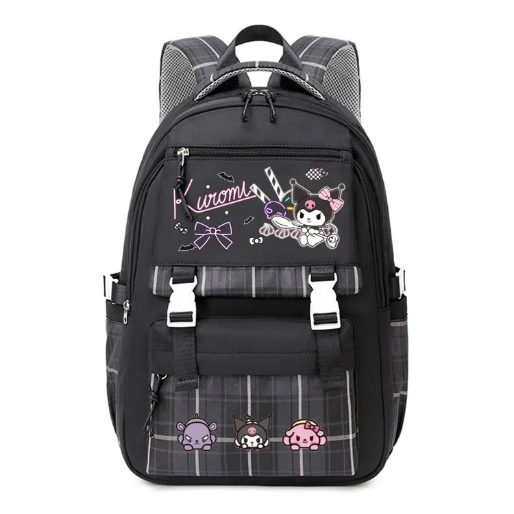 Sanrio Hello Kitty Backpack Mochilas Aestethic Kuromi Gudetama My Melody Student  School Girl Cute Good-looking High Quality Bag