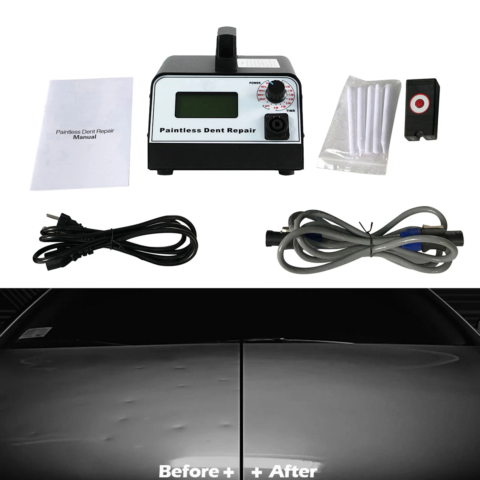 Car Dent Repairing Machine Induction Heating Equipment Auto Body Dent Removal For Steel Paintless Dent Repair Tools