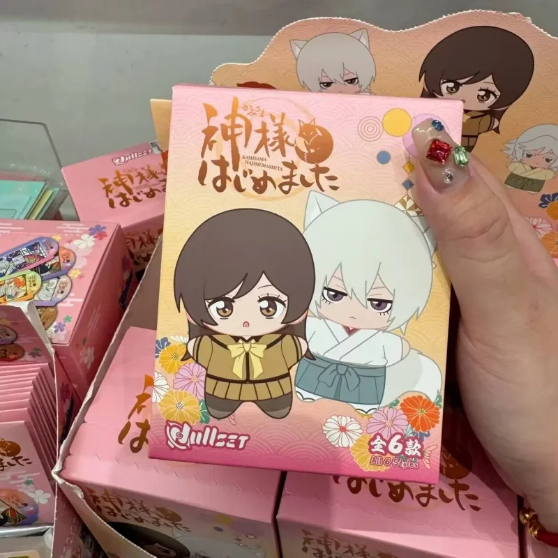 

Горячий оригинальный Kamisama Kiss слепая коробка Kamisama Kiss стоячая поза серии аниме фигурки Mystery Box Nanami Tomoe Kawaii кукла игрушка