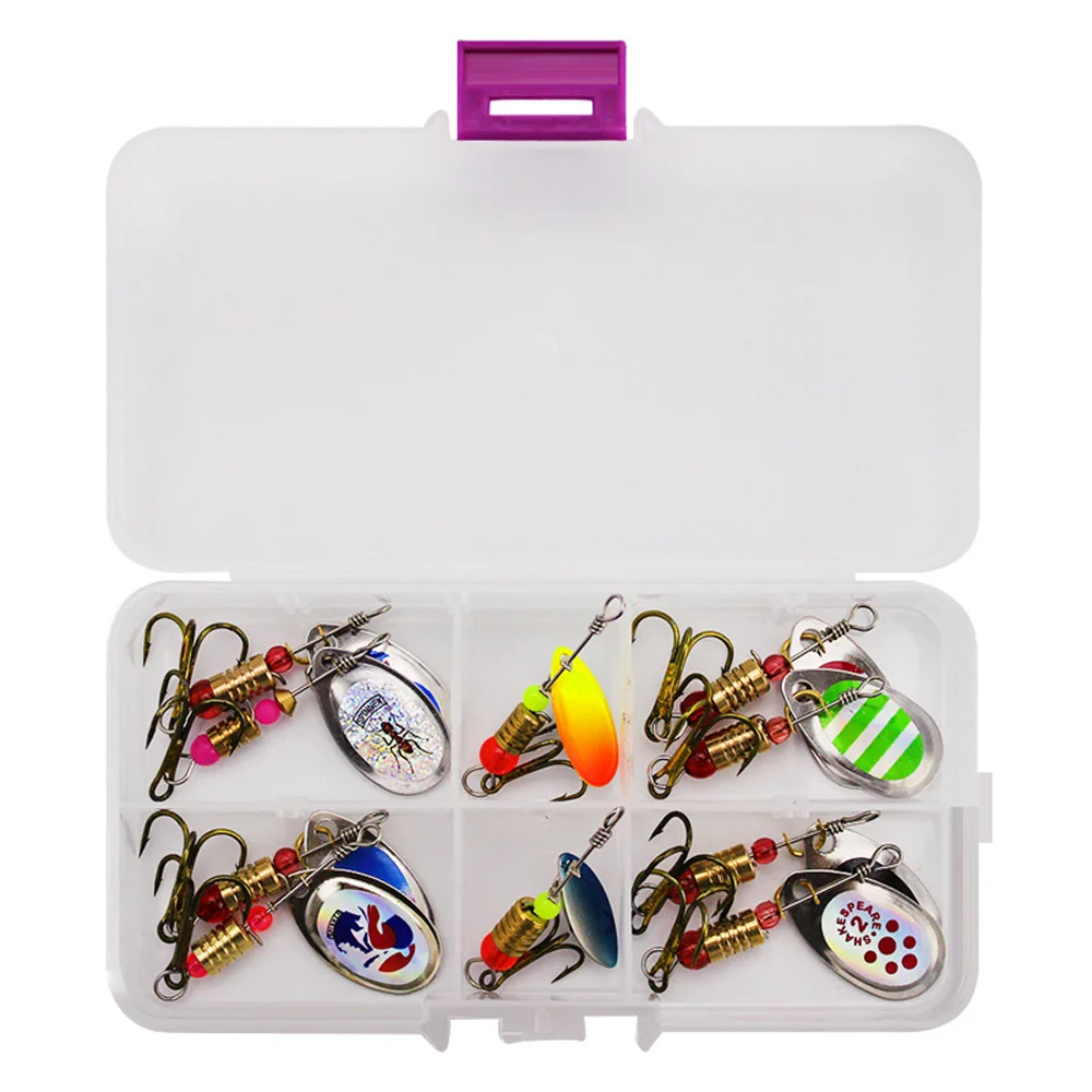 Metal Spoon Spinner Fishing Lure 10/30pcs Set Spinners Spoonbait Crankbait Fishing Wobblers for Pike Crochet Kit Artificial Bait