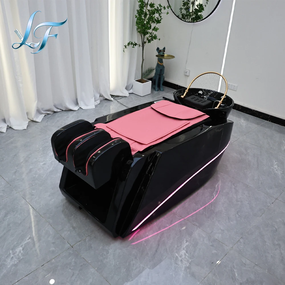 

Electric Spa Head Water Circulation Shampoo Bed Hair Washing Massage Bed for Hair Salon