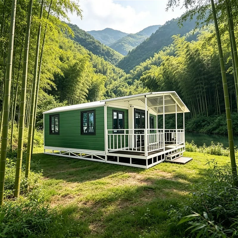 Foldable Container House Collapsible Modular Dwelling Customized Steel Frame Mobile Home for Emergency Shelter Relief Camp Sale