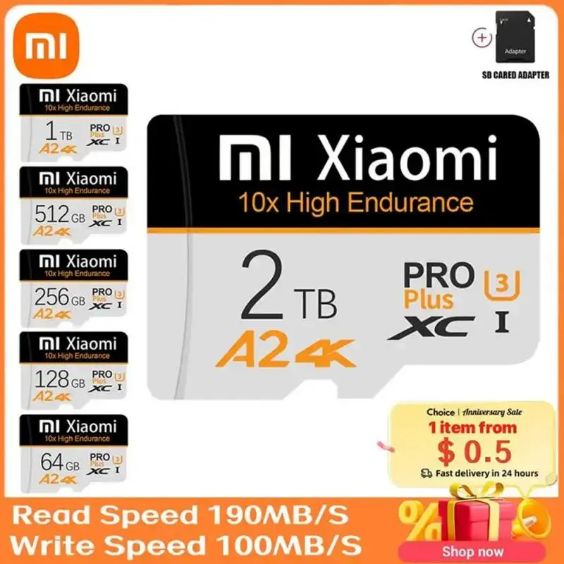 Xiaomi Class10 Mini Memory Card Mini SD Card TF Card