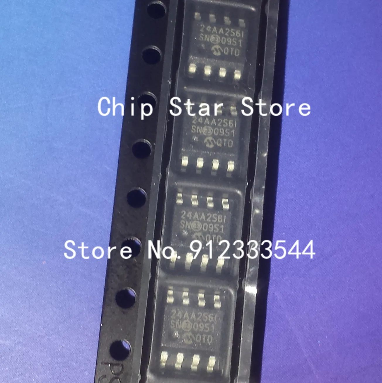 5-100pcs  24AA256-I/SN 24AA256T-I/SN 24AA256 EEPROM SOIC8 256 Kbit 32K x 8bit Serial I2C (2-Wire) 100%New And Original