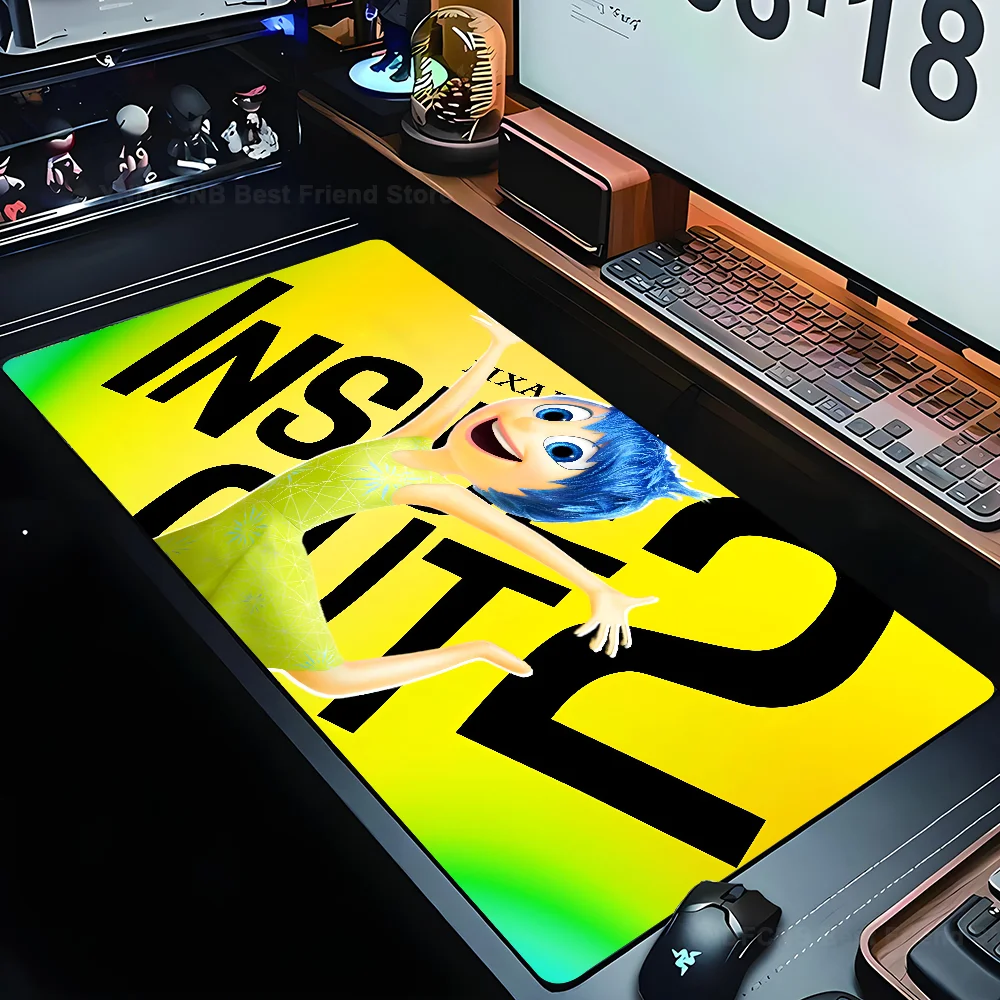 Anime I-Inside Out 2 Mousepad Large Gaming Mouse Pad LockEdge Thickened Computer Keyboard Table Desk Mat image 6