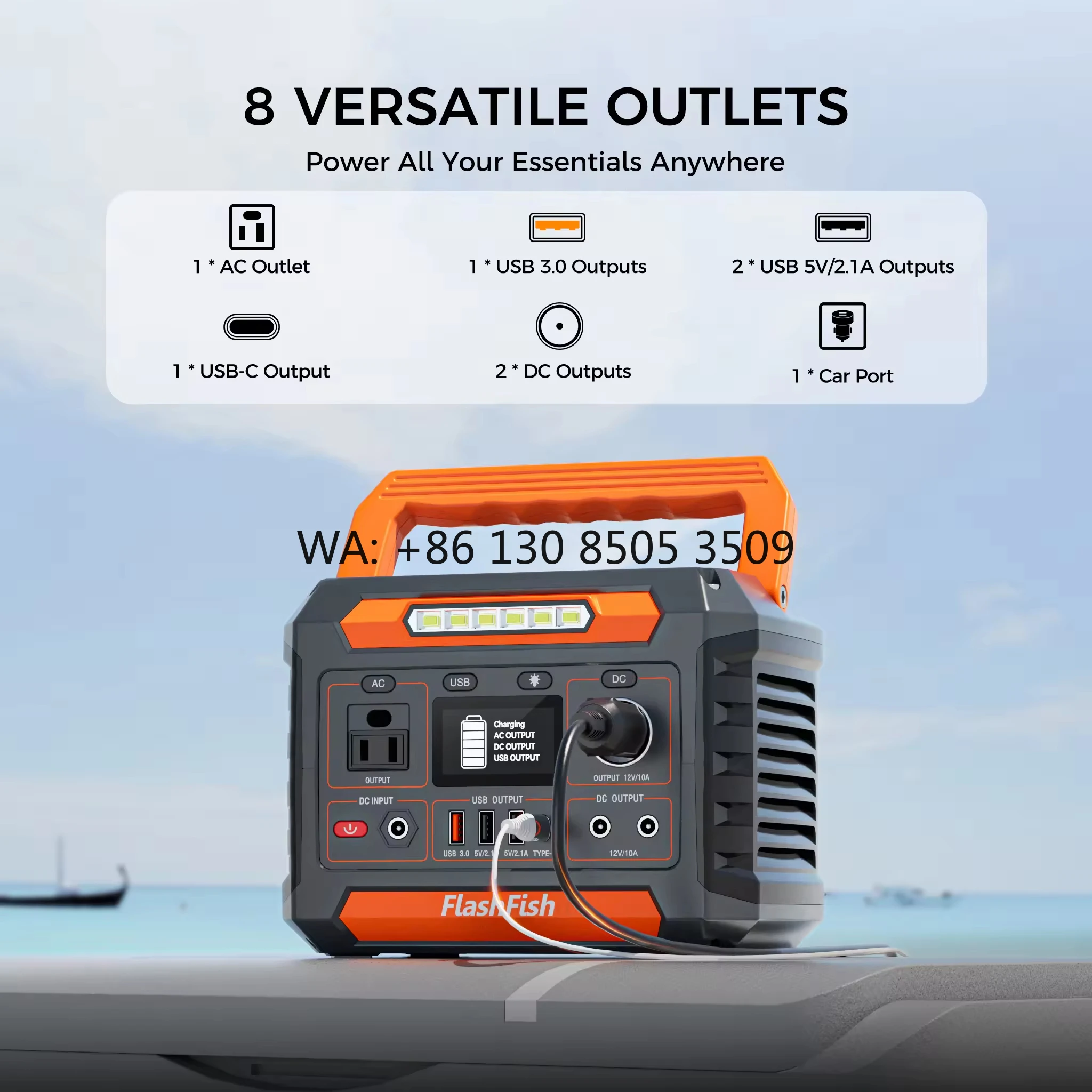 

Powerstation Lithium Ion Batteries Mini Camp Inverter Electric Generator Solar Powered Charging Station & Power Station For Camp