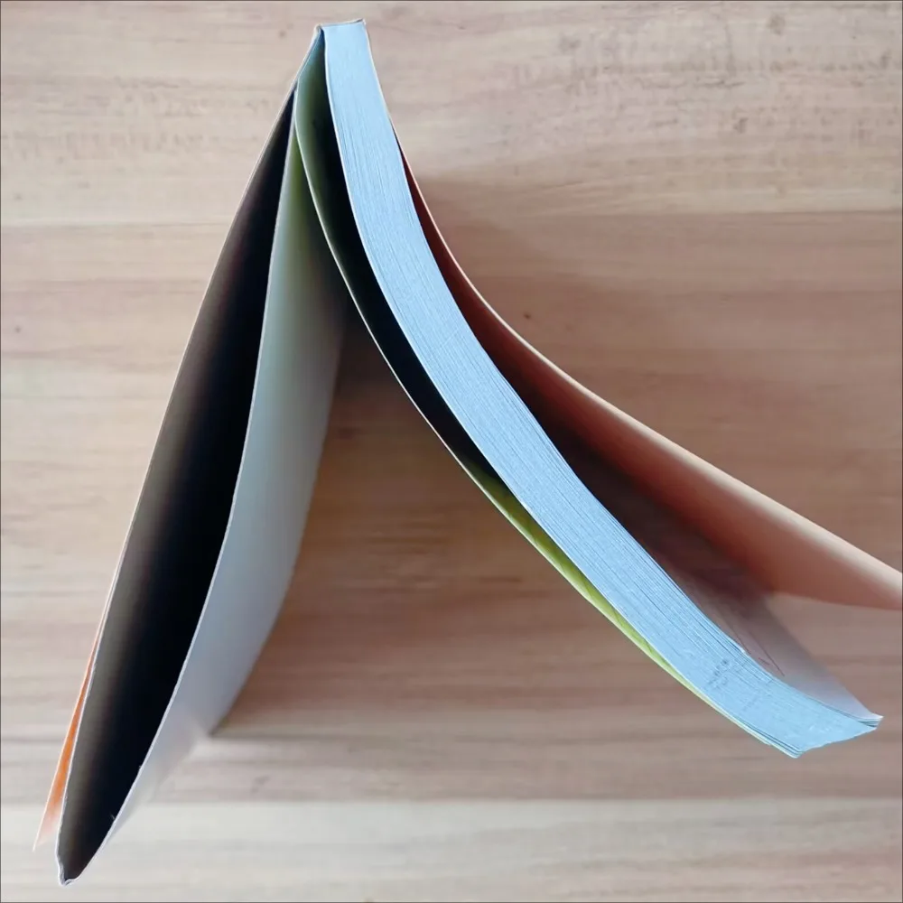 1 Stück/5 Stück Verkaufsbestellungsbücher mit Karton, 2-teiliges karbonloses Verkaufsrechnungsbuch für kleine Unternehmen, Quittungsbuch, Weiß/Gelb – Detail 3